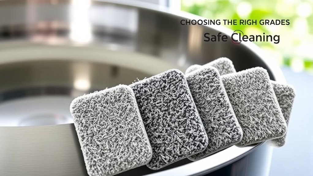 use fine gentle steel wool