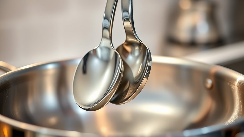 use gentle utensil materials