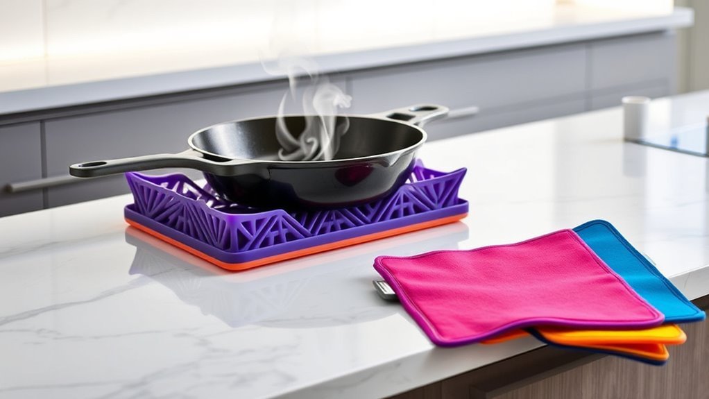 use heat resistant protective tools