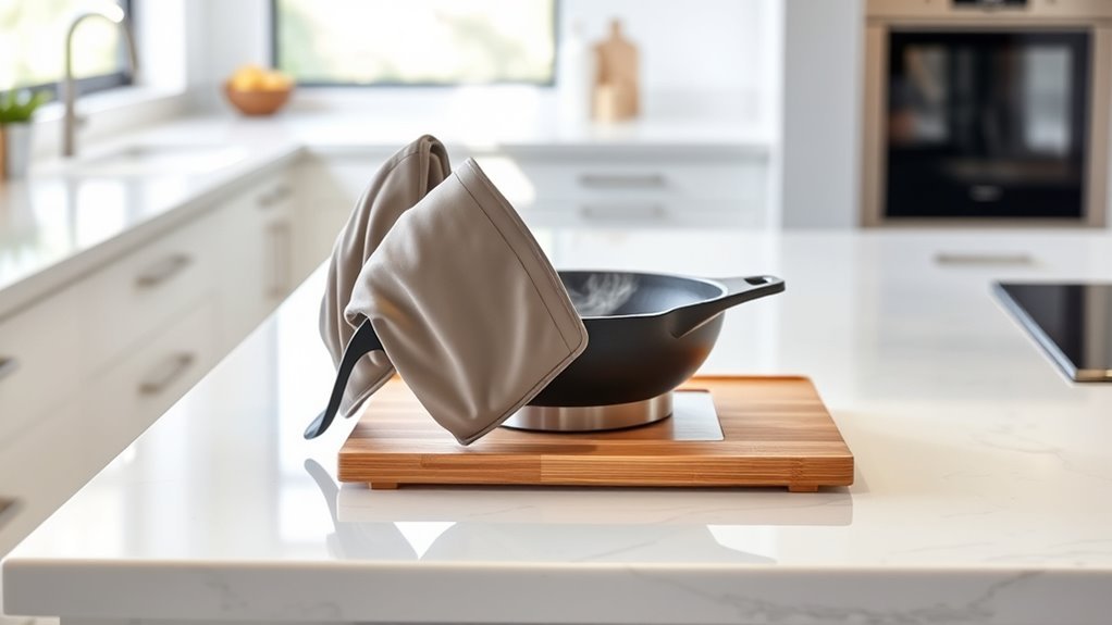 use heat resistant protective tools