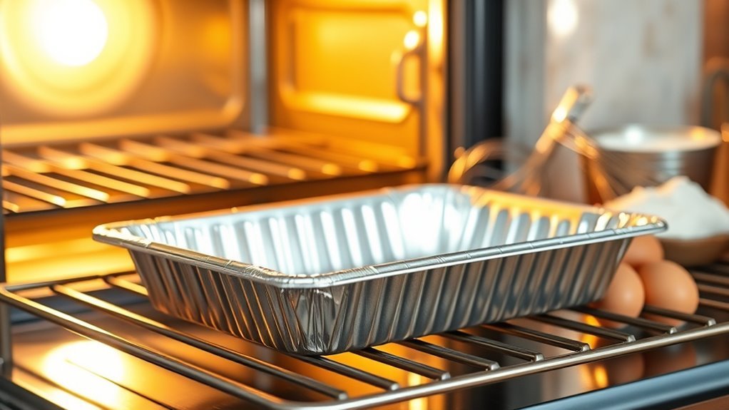 use sturdy pans safely