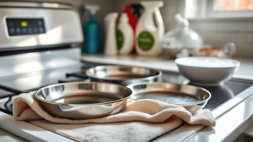 wait for stove to cool