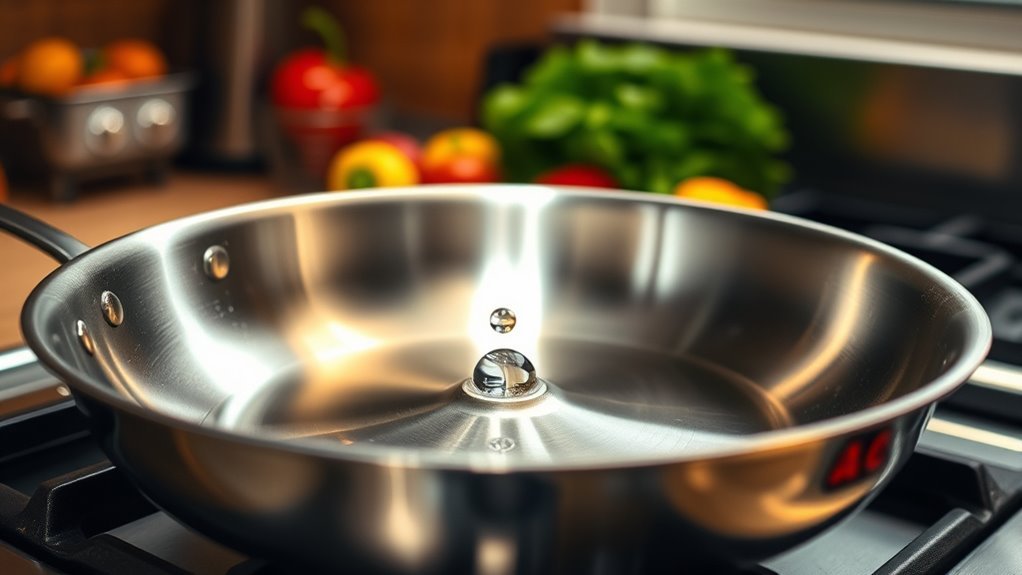 water droplet dance test